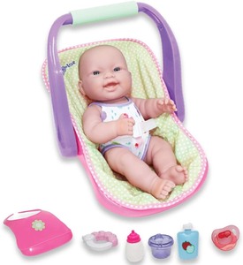 lot 4325 image: JC Toys, 14 Lots To Love Baby Doll And Car Seat