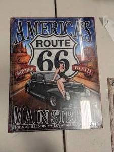 lot 8130 image: Route 66 Sign