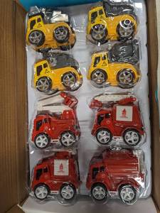 lot 8139 image: Push And let Go Alloy Car, City Service Cars