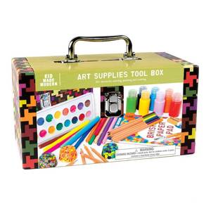 lot 8143 image: Kid Made Modern Art Tool Box