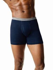 lot 8237 image: Lot Of 2 Hanes 2-pack Tagless Boxer Briefs - 2xl 44��-46�� (7460vt) (239lb2)
