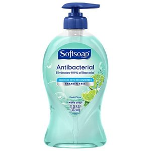 lot 31003 image: Softsoap, CPC03563CT, Fresh Citrus Antibacterial Liquid Hand Soap, 6  Carton, Green