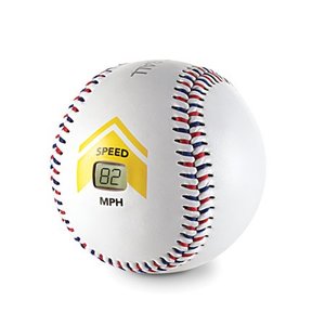 lot 31006 image: SKLZ Bullet Ball Baseball with Speed Sensor Accurately Measuring Baseball Speeds up to 120 mph