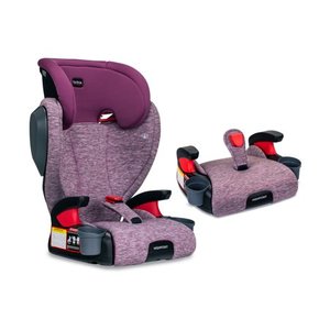 lot 31152 image: Britax Highpoint 2-Stage Belt-Positioning Booster Car Seat, Mulberry