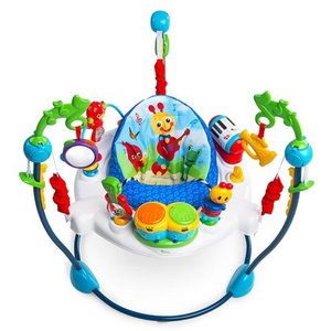 lot 31153 image: Baby Einstein Neighborhood Symphony Activity Jumper with Take-Along Drum Set, Ages 6 months 