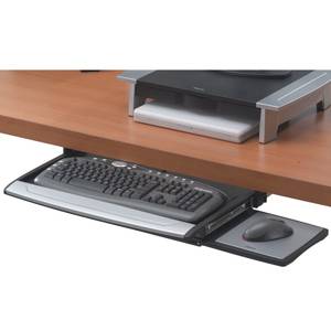 lot 31206 image: Fellowes Office Suites Deluxe Keyboard Drawer, Black