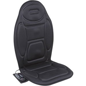 lot 31213 image: Relaxzen 60-2926XP Massage Seat Cushion, Black