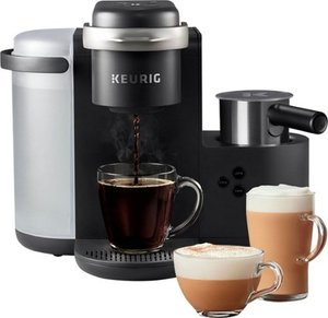 lot 31292 image: Keurig - K-Cafe Single Serve K-Cup Coffee Maker - Dark Charcoal