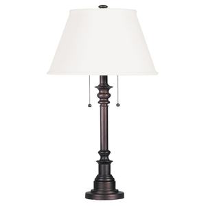 lot 31325 image: Kenroy Home Spyglass Table Lamp, Bronze