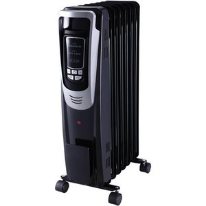 lot 31334 image: Pelonis Digital Oil Filled Heater, Black