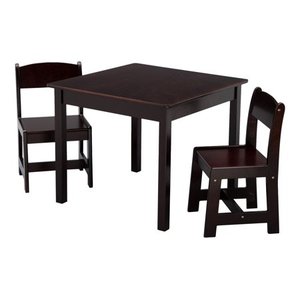 lot 31366 image: Delta Children MySize - Furniture set - 3-piece (2 chairs, table) - dark chocolate