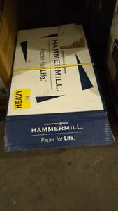 lot 31373 image: HAMMERMILL PAPER FOR LIFE, 20lbs, 4000 SHEETS, 8 12X11