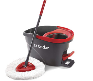 lot 31051 image: O-Cedar - Microfiber Easywring Spin Mop and Bucket System