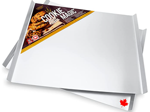 lot 31086 image: CROWN COOKIE SHEETS 2PACK 14X16.5, THICK SOLID CONSTRUCT RUST FREE EASY CLEAN