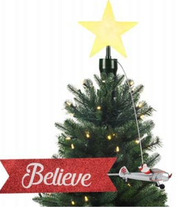 lot 31227 image: MR. CHRISTMAS ANIMATED TREE TOPPER