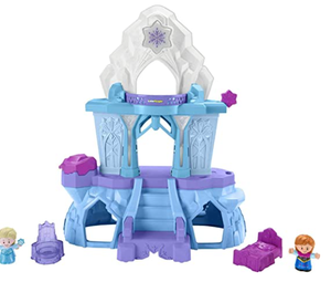 lot 31259 image: Fisher-Price DISNEY FROZEN LITTLE PEOPLE ELSAS ENCHANTED LIGHTD PALACE