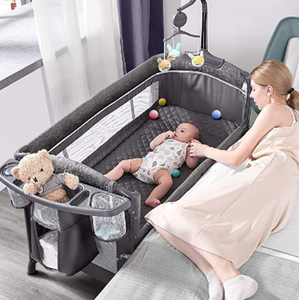 lot 31365 image: ADOVEL BEDSIDE SLEEPERBASSINET