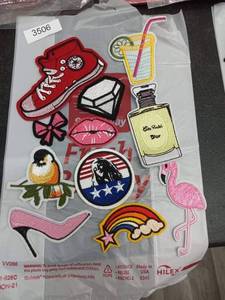 lot 3506 image: Iron On Patches