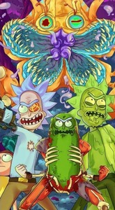 lot 3498 image: Rick & Morty Mousepad