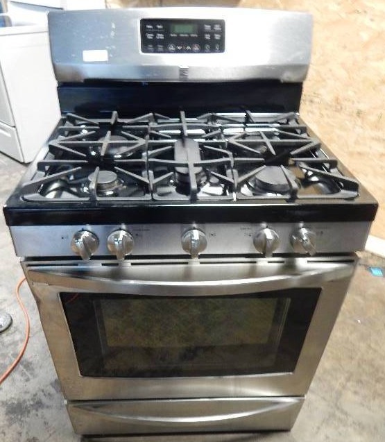 Kenmore 74233 5 0 Cu Ft Freestanding Gas Range W Convection Stainless Steel Great Home Furnishings Appliances Deals South Kc Grandview Equip Bid