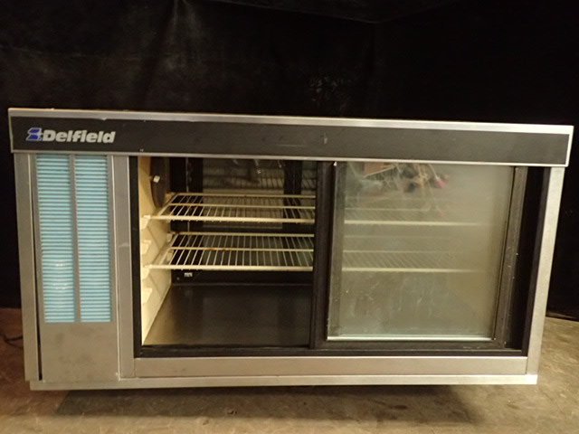 lot 23A image: Delfield Countertop Pass-Thru Display Cooler