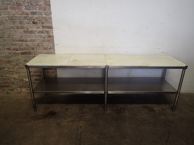 lot 39 image: Stainless Table with Under Shelf