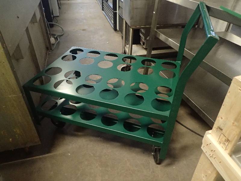 lot 66 image: Steel Cart Designed for Transporting...