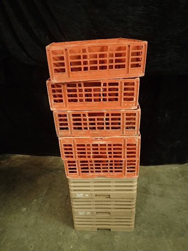 lot 130 image: (8) Glass Dish Racks