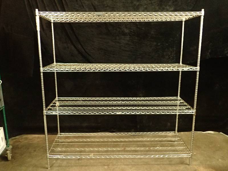 lot 140 image: 4 Tier Wire Rack