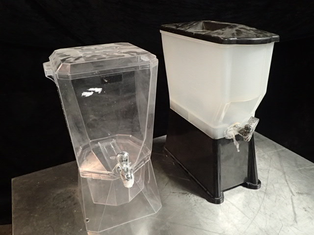lot 183 image: Lot of Two Beverage Dispensers