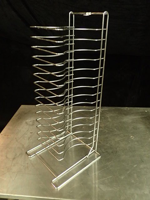 lot 186 image: Stainless Tray Holder