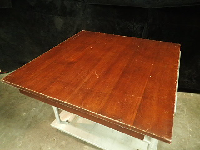lot 166 image: Solid Wood Dining Table