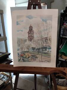 lot 4120 image: unframed print number 10201500 by JR Hammel