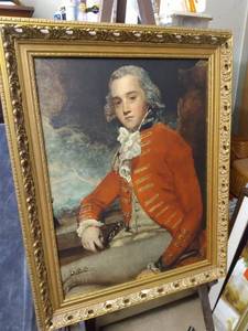 lot 4326 image: frame print of Captain Bligh 23 and 12 in wide and 29 12 tall