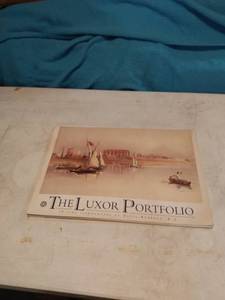 lot 4394 image: the Luxor portfolio containing 10 fine lithographs