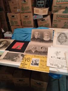 lot 4399 image: 10 pieces of flat art
