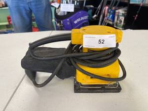 lot 52 image: Dewalt DW411 Pad sander