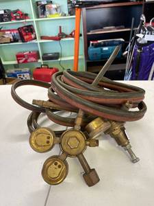 lot 56 image: Victor welding Gauges