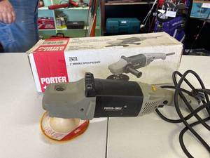 lot 79 image: Porter Cable 7428 7 polisher in box, made in Germany