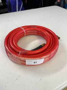 lot 81 image: New 25 Pvc air hose 300 PSI