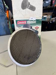 lot 97 image: Coleman black cat catalytic Heater, NIB