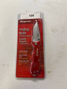 lot 109 image: Snap On 871048 Folding knife
