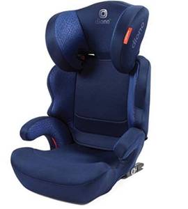 lot 65599 image: Diono Everett NXT High Back Booster Car Seat with Rigid Latch, Lightweight Slim Fit Design, 8 Years 1 Booster Seat, Blue