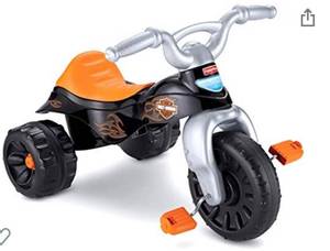 lot 65614 image: Fisher-Price Harley-Davidson Tough Trike Amazon Exclusive , Black