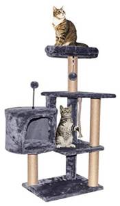 lot 65629 image: TINWEI Cat Tree Scratching Toy Activity Centre Cat Tower Furniture Scratching Posts