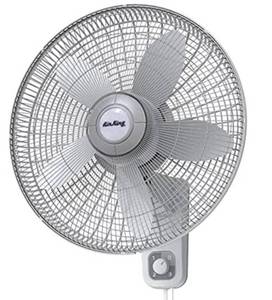 lot 65670 image: Air King 9018 Commercial Grade Oscillating Wall Mount Fan, 18-Inch , White