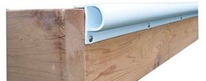 lot 65678 image: Dock Edge PVC Profile Dock Guard, Small P