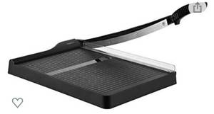 lot 65682 image: Amazon Basics Paper Trimmer - 12-Inch Blade, 10 Sheet Capacity