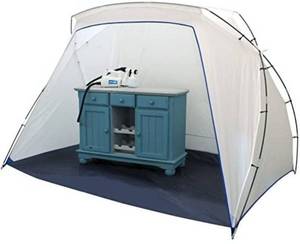 lot 13007 image: WAGNER WHITE SPRAY SHELTER TENT