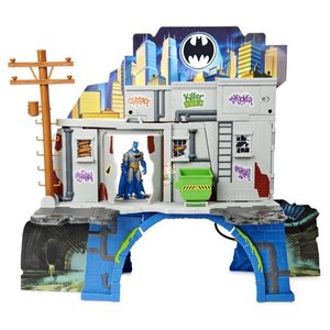 lot 13008 image: Batman 3-in-1 Batcave Playset with Exclusive 4-inch Batman Action Figure and Battle Armor